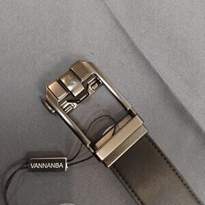 Vannanba Reversible Ratchet Belt Black Brown Size 40 New